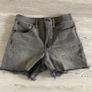 Madewell High Rise Denim Shorts